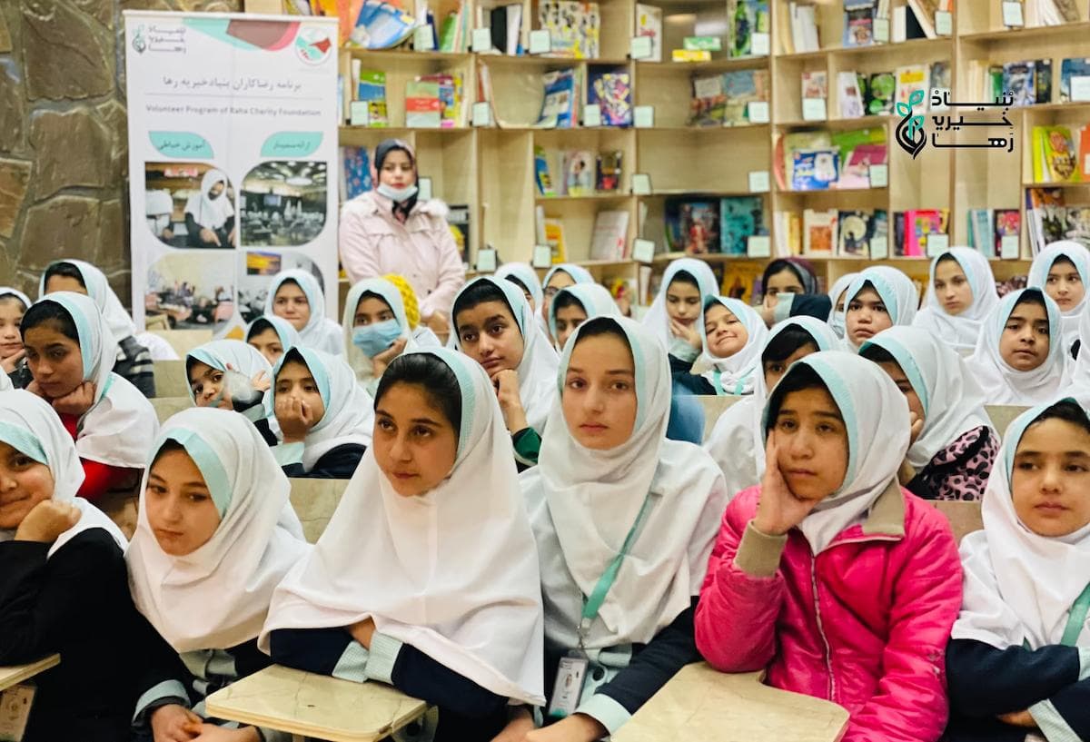 Girls at REHSO are studying.